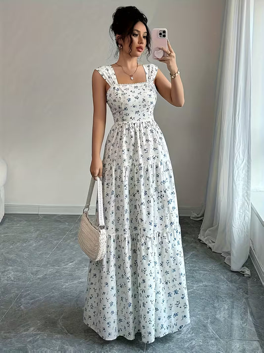 Elegant Specialty Women'S Floral Long Dress