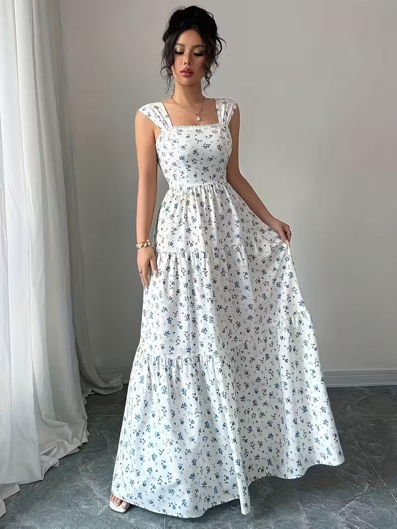 Elegant Specialty Women'S Floral Long Dress