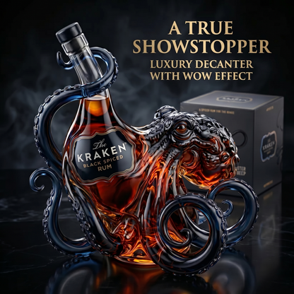 Karafka do whisky Kraken Octopus – limitowana edycja kolekcjonerska