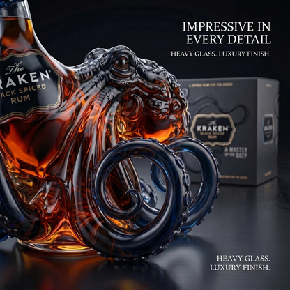 Karafka do whisky Kraken Octopus – limitowana edycja kolekcjonerska
